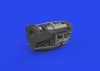 Eduard 648936 P-38J left engine PRINT TAMIYA 1/48